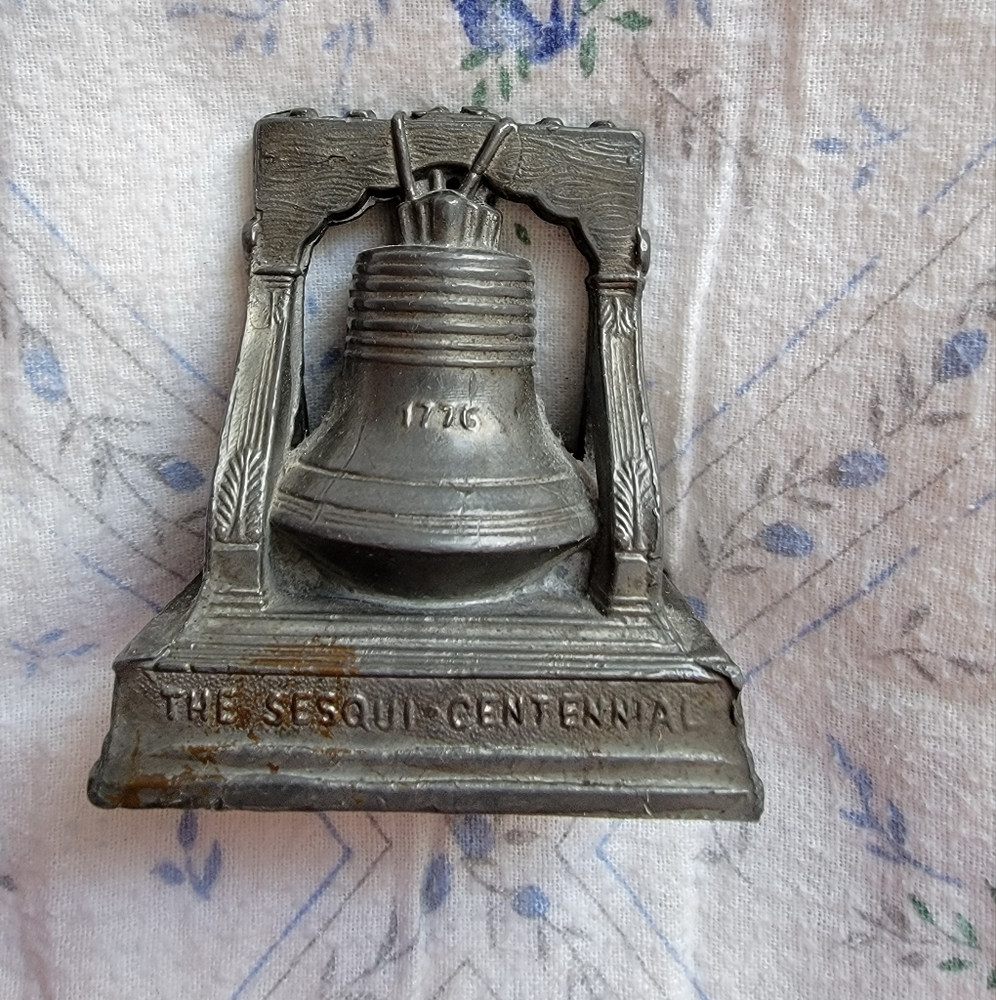 Sesquicentennial Metal Liberty Bell